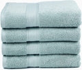 Ariv Towels - Bath Towels Set - Premium Bamboo Cotton Bath Towels - Ultra Absorbent, Soft Feel, Large and Quick Drying 30" X 52" (Duck Egg) - Towel Set of 4 Home & Garden > Linens & Bedding > Towels Terry Towels by SJL Duck Egg  