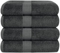 Ariv Towels - Bath Towels Set - Premium Bamboo Cotton Bath Towels - Ultra Absorbent, Soft Feel, Large and Quick Drying 30" X 52" (Grey) - Towel Set of 4 Home & Garden > Linens & Bedding > Towels Terry Towels by SJL Grey  
