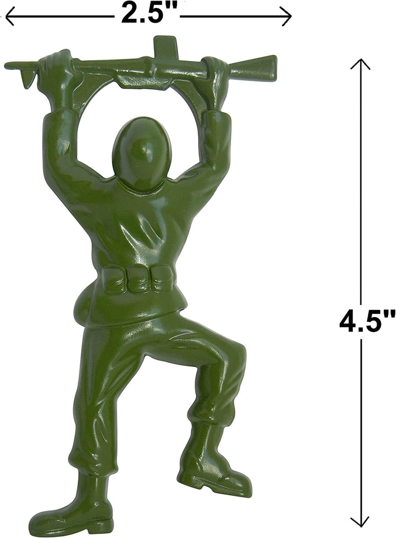 Army Man Bottle Opener. Includes Camouflage Draw String Gift Bag. Solid Die Cast Zinc Alloy Metal. Unique Gifts for Men by Qualitas Products Home & Garden > Kitchen & Dining > Barware Qualitas Products®   