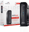 ARRIS SURFboard SB8200 DOCSIS 3.1 Gigabit Cable Modem, Approved for Cox, Xfinity, Spectrum & others , White , Max Internet Speed Plan 2000 Mbps Electronics > Networking > Modems ARRIS Black 32x8 Cable Modem Max Internet Speed Plan 600 Mbps