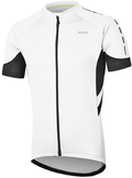 ARSUXEO Men's Short Sleeves Cycling Jersey Bicycle MTB Bike Shirt 636 Sporting Goods > Outdoor Recreation > Cycling > Cycling Apparel & Accessories ARSUXEO White Medium 