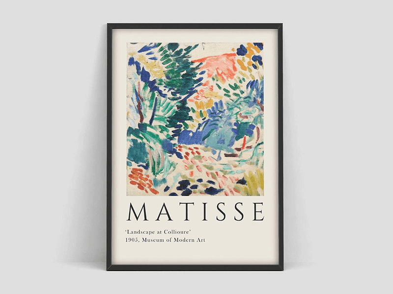 Art Print Henri Matisse art Exhibition Poster 12x18 inch Matisse Art Print Matisse at collioure Matisse poster Matisse art Poster art exhibitoin