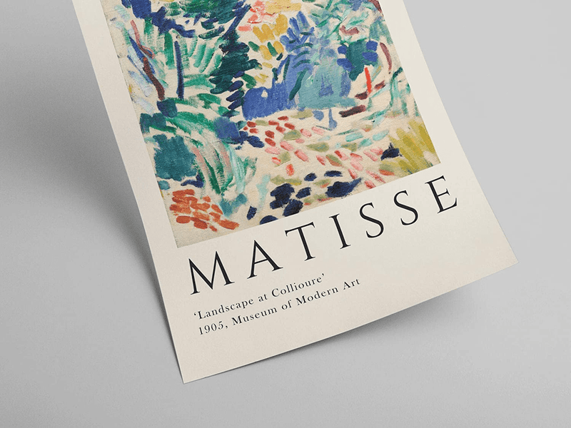 Art Print Henri Matisse art Exhibition Poster 12x18 inch Matisse Art Print Matisse at collioure Matisse poster Matisse art Poster art exhibitoin Home & Garden > Decor > Artwork > Posters, Prints, & Visual Artwork Pozino   