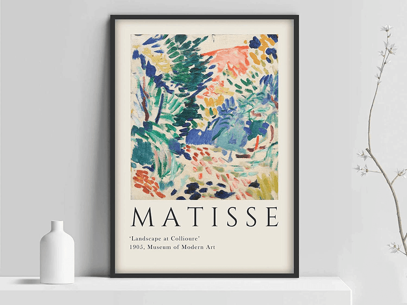Art Print Henri Matisse art Exhibition Poster 12x18 inch Matisse Art Print Matisse at collioure Matisse poster Matisse art Poster art exhibitoin Home & Garden > Decor > Artwork > Posters, Prints, & Visual Artwork Pozino   