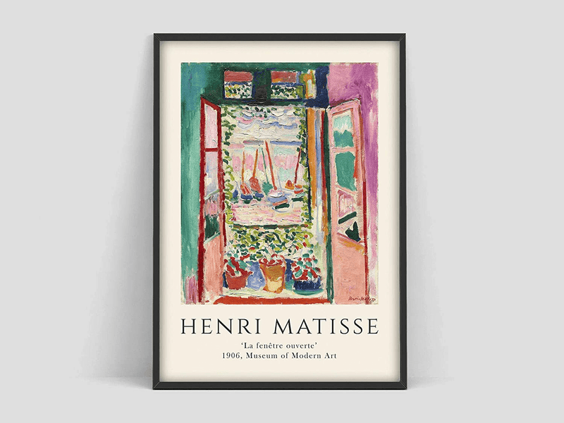Art Prints and Posters Henri Matisse Das offene Fenster Poster Matisse Kunstdruck Matisse Kunst Ausstellung Plakat Matisse Fishbowl Poster Henri Matisse Ausstellung Home & Garden > Decor > Artwork > Posters, Prints, & Visual Artwork Pozino Default Title  
