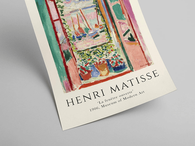 Art Prints and Posters Henri Matisse Das offene Fenster Poster Matisse Kunstdruck Matisse Kunst Ausstellung Plakat Matisse Fishbowl Poster Henri Matisse Ausstellung