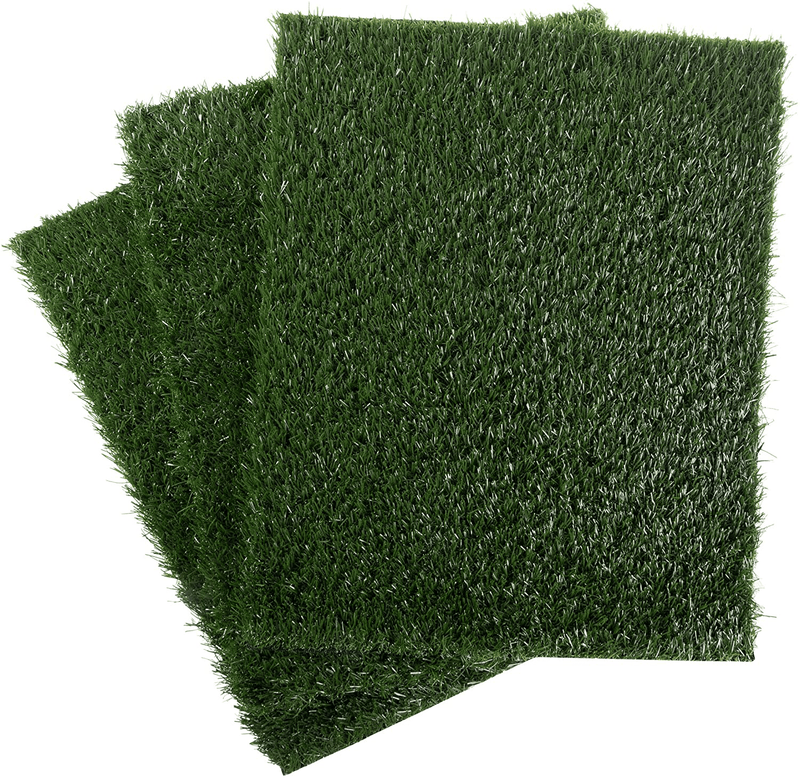 Artificial Grass Puppy Pad Collection - for Dogs and Small Pets – Portable Training Pad with Tray – Dog Housebreaking Supplies by PETMAKER Animals & Pet Supplies > Pet Supplies > Dog Supplies > Dog Diaper Pads & Liners PAW Replacement Pads Medium 
