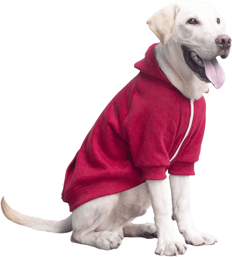 ARUNNERS Dog Hoodies Clothes for Large Pet Dogs Boys and Girls Animals & Pet Supplies > Pet Supplies > Dog Supplies > Dog Apparel ARUNNERS Red 5X-Large 