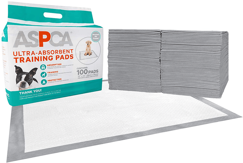 ASPCA Dog Training Pads Animals & Pet Supplies > Pet Supplies > Dog Supplies > Dog Diaper Pads & Liners ASPCA Mountain Scent 22" x 22" - Pack of 100 