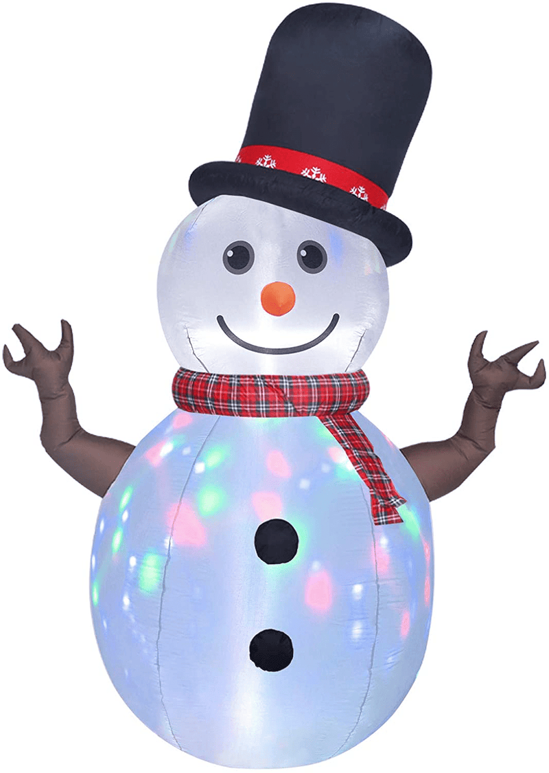 ASTEROUTDOOR 5FT Inflatable Christmas Santa Clause, Holiday Decoration, LED Lights, Blow Up Yard Décor, New for 2021, Red Home & Garden > Decor > Seasonal & Holiday Decorations& Garden > Decor > Seasonal & Holiday Decorations AsterOutdoor 8FT Snowman Colored LED  