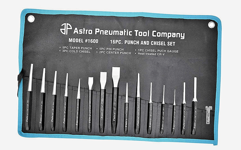Astro Pneumatic Tool 1600 16-Piece Punch and Chisel Set Hardware > Tools > Tool Sets > Hand Tool Sets Astro Pneumatic Tool Limited Edition  