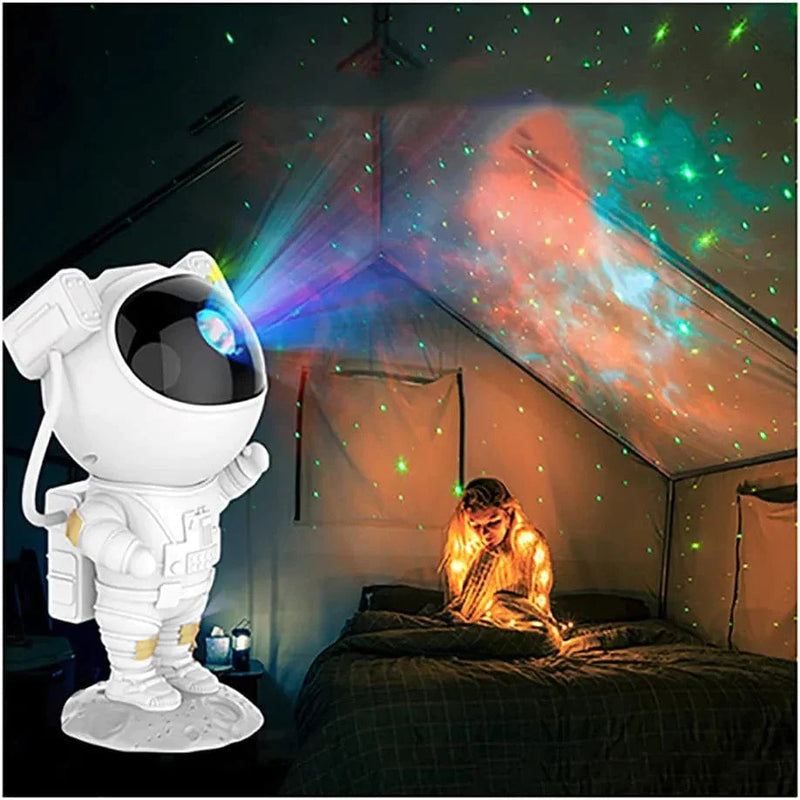 Astronaut Star Projection Light,Led Kids Night Light,Galaxy Nebula Ceiling Projector Lamp,With Remote and Timer,For Children and Adults Bedroom Party Best Gift Home & Garden > Lighting > Night Lights & Ambient Lighting SALIMAH   