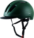 Atphfety Adult Bike Helmet, Commuter Bicycle Helmet for Men Women Urban Scooter Cycling Skateboarding Sporting Goods > Outdoor Recreation > Cycling > Cycling Apparel & Accessories > Bicycle Helmets Atphfetydirect green  