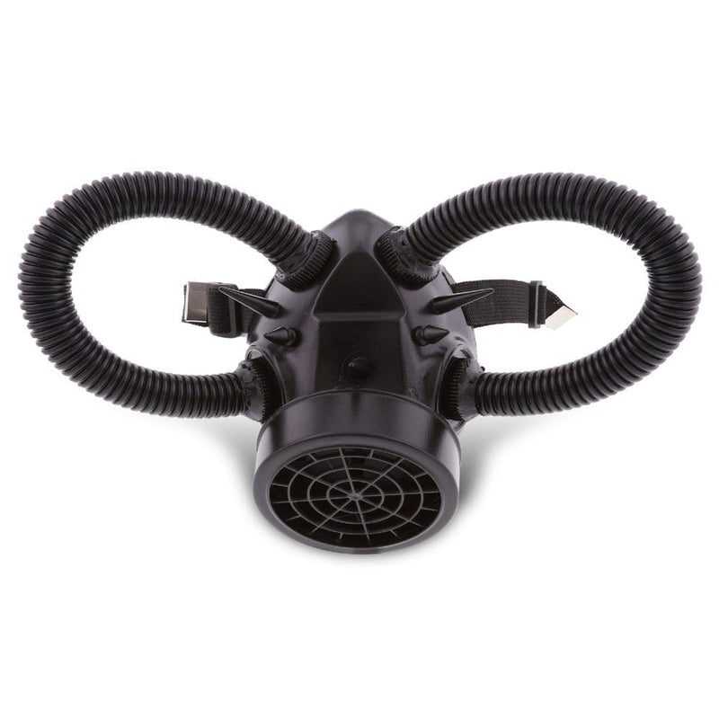 Attitude Studio Black Gas Mask - Steampunk Mask with Respirator for Men and Women, Gas Mask Cosplay Accessory, Perfect Cosplay Mask for Conventions, Halloween Parties, and Special Themed Events Apparel & Accessories > Costumes & Accessories > Masks Puzzled Inc.   