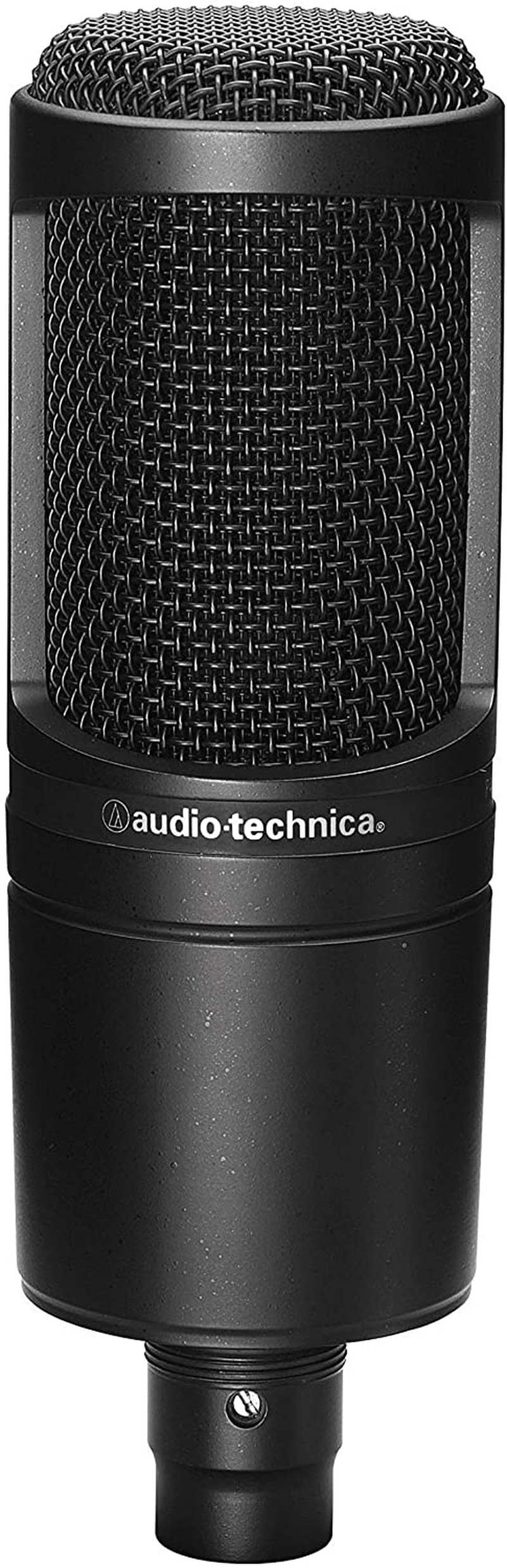Audio-Technica AT2020 Cardioid Condenser Studio XLR Microphone, Ideal for Project/Home Studio Applications