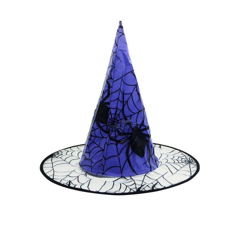 Aueoeo Halloween Clothes for Women, Halloween Witch Hat Non-Woven Tulle Hat Event Party Supplies Props Decoration Arts & Entertainment > Party & Celebration > Party Supplies Aueoeo One Size Blue 
