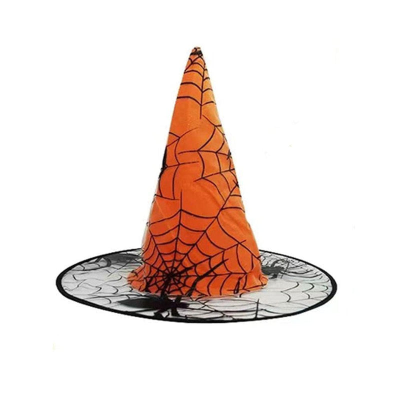 Aueoeo Halloween Clothes for Women, Halloween Witch Hat Non-Woven Tulle Hat Event Party Supplies Props Decoration Arts & Entertainment > Party & Celebration > Party Supplies Aueoeo One Size Orange 