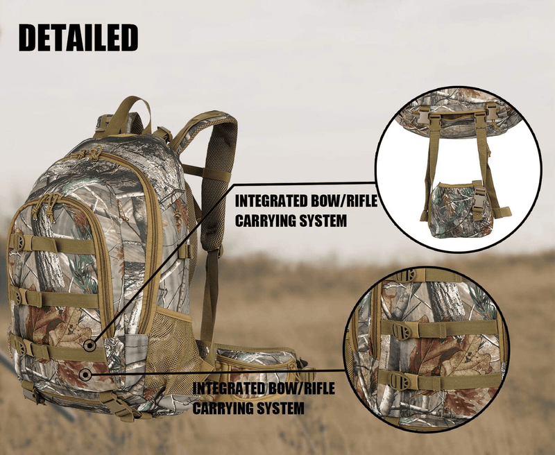 AUMTISC Hunting-Backpack Outdoor Sports-Daypack Hiking-Bag - Travel Packs Durable Camping Climbing  AUMTISC   