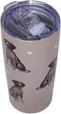 Australian Shepherd SERENGETI 16 Oz. Stainless Steel, Vacuum Insulated Tumbler with Spill Proof Lid - 3D Print - Insulated Travel Mug for Hot or Cold Drinks (Australian Shepherd Tumbler) Home & Garden > Kitchen & Dining > Tableware > Drinkware SERENGETI German Shorthaired Pointer Tumbler  