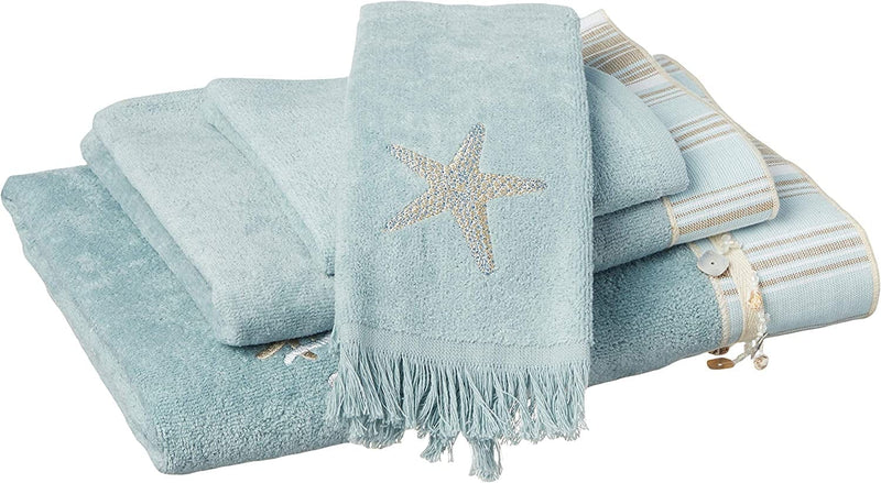 Avanti Linens by the Sea Fingertip Towel, Rattan,10974Rat Home & Garden > Linens & Bedding > Towels Avanti Linens Mineral 4-Piece Towel 