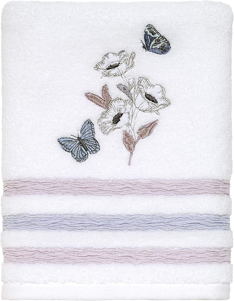 Avanti Linens in the Garden 3 Pc Towel Set, White Home & Garden > Linens & Bedding > Towels Avanti Linens White Hand Towel 