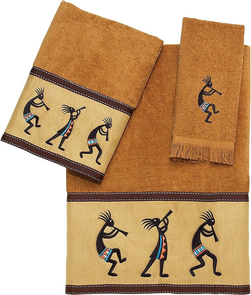 Avanti Linens Kokopelli Collection, 3 Pc Towel Set, Nutmeg Home & Garden > Linens & Bedding > Towels Avanti Linens Towel Set (3-Piece)  