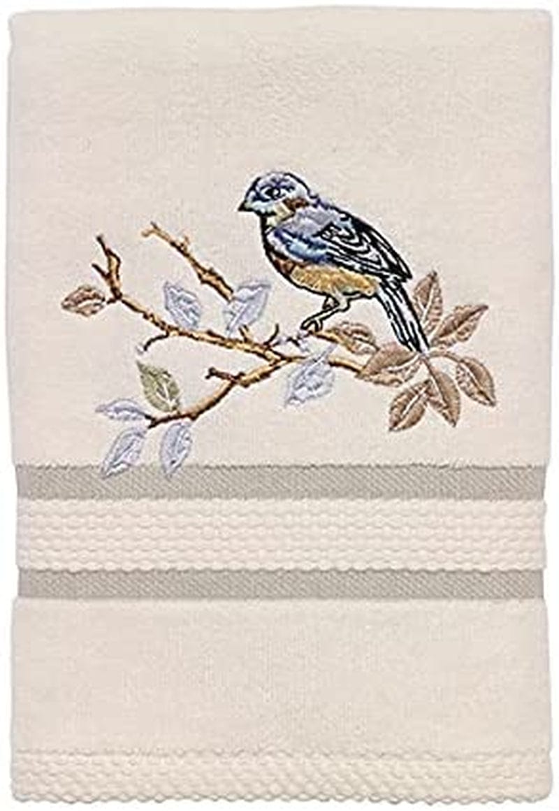 Avanti Linens Love Nest Collection, 3 Piece Towel Set, Ivory Home & Garden > Linens & Bedding > Towels Avanti Linens   