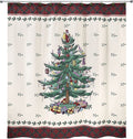 Avanti Linens Spode Christmas Tree Tartan Collection, Shower Curtain, Multicolor Home & Garden > Linens & Bedding > Towels Avanti Linens Multi Color Shower Curtain 