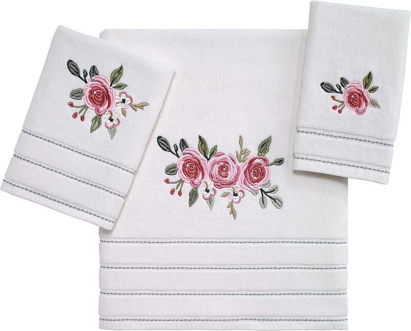 Avanti Linens Spring Garden Collection, Bath Towel, Ivory Home & Garden > Linens & Bedding > Towels Avanti Linens   