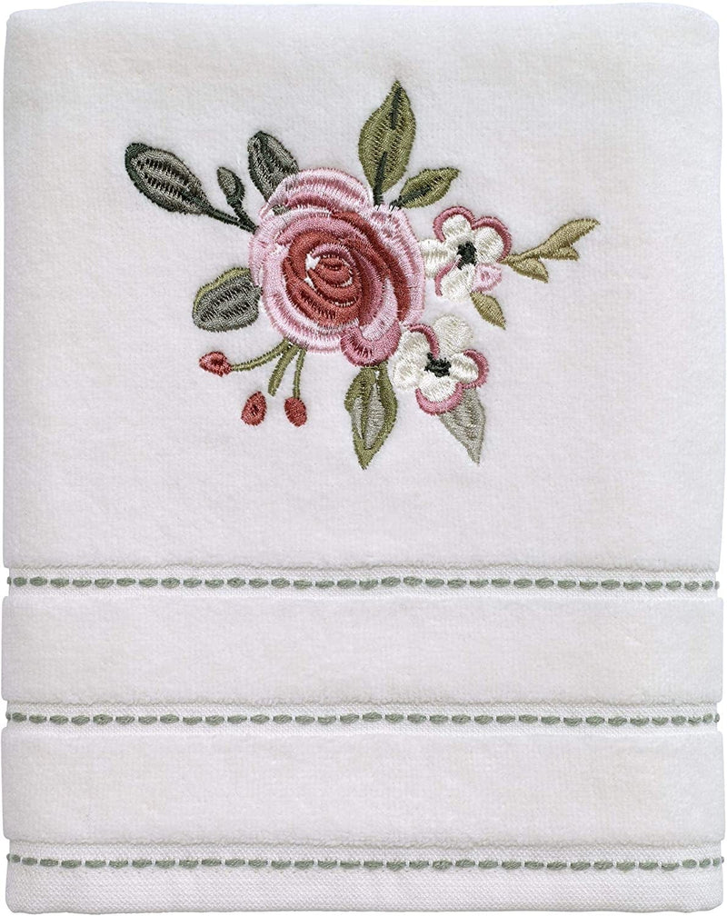 Avanti Linens Spring Garden Collection, Bath Towel, Ivory Home & Garden > Linens & Bedding > Towels Avanti Linens Ivory Hand Towel 