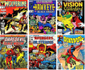 Avengers Wall Art – Superhero Vintage Comic Books Décor Unframed Set of 6 Prints, 8X10 Inch, Super Heroes Poster Room Decor Spiderman Hulk Captain America Thor Ironman Black Panther, Vintage Posters for Kids Adults Boys Bedroom Home & Garden > Decor > Artwork > Posters, Prints, & Visual Artwork TinyMollo Yellow  