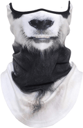 AXBXCX 3D Animal Neck Gaiter Warmer Windproof Face Mask Scarf for Ski Halloween Costume  AXBXCX 1# Panda  