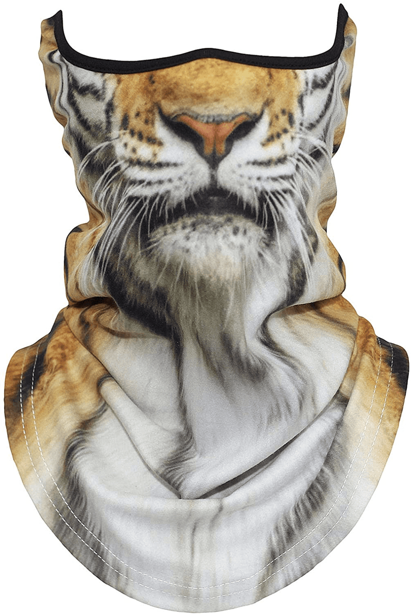 AXBXCX 3D Animal Neck Gaiter Warmer Windproof Face Mask Scarf for Ski Halloween Costume  AXBXCX 1