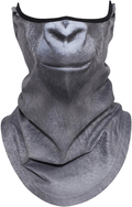 AXBXCX 3D Animal Neck Gaiter Warmer Windproof Face Mask Scarf for Ski Halloween Costume  AXBXCX Gorilla  