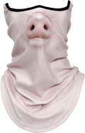 AXBXCX 3D Animal Neck Gaiter Warmer Windproof Face Mask Scarf for Ski Halloween Costume  AXBXCX 1# Pig  