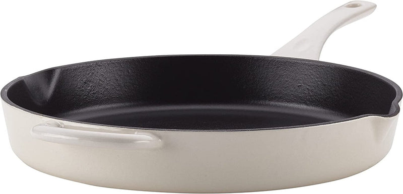 Ayesha Curry Cast Iron Enamel Casserole Dish/ Casserole Pan / Dutch Oven with Lid - 6 Quart, Twilight Teal Home & Garden > Kitchen & Dining > Cookware & Bakeware Ayesha Curry French Vanilla Skillet (10") 