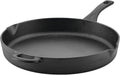 Ayesha Curry Cast Iron Enamel Casserole Dish/ Casserole Pan / Dutch Oven with Lid - 6 Quart, Twilight Teal Home & Garden > Kitchen & Dining > Cookware & Bakeware Ayesha Curry Black Skillet (12") 