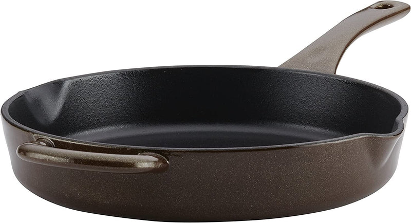 Ayesha Curry Cast Iron Enamel Casserole Dish/ Casserole Pan / Dutch Oven with Lid - 6 Quart, Twilight Teal Home & Garden > Kitchen & Dining > Cookware & Bakeware Ayesha Curry Brown Sugar Skillet (10") 