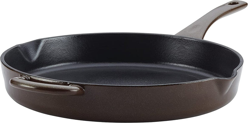 Ayesha Curry Cast Iron Enamel Casserole Dish/ Casserole Pan / Dutch Oven with Lid - 6 Quart, Twilight Teal Home & Garden > Kitchen & Dining > Cookware & Bakeware Ayesha Curry Brown Sugar Skillet (12") 