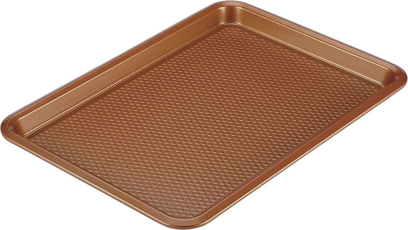 Ayesha Curry Nonstick Bakeware, Nonstick Cookie Sheet / Baking Sheet - 10 Inch X 15 Inch, Copper Brown Home & Garden > Kitchen & Dining > Cookware & Bakeware Ayesha Curry 10-Inch x 15-Inch  