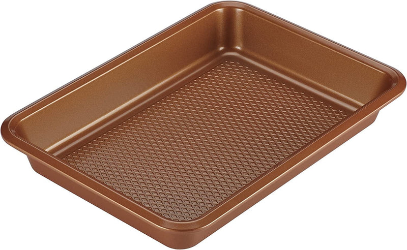 Ayesha Curry Nonstick Bakeware, Nonstick Cookie Sheet / Baking Sheet - 10 Inch X 15 Inch, Copper Brown Home & Garden > Kitchen & Dining > Cookware & Bakeware Ayesha Curry 9-Inch x 13-Inch  