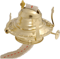 B&P Lamp #2 Kerosene Lamp Burner, Brass