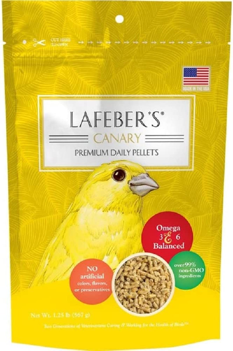 LAFEBER'S Premium Daily Diet Pellets Pet Bird Food, Made with Non-Gmo and Human-Grade Ingredients, for Canaries, 1.25 Lb Animals & Pet Supplies > Pet Supplies > Bird Supplies > Bird Food Lafeber Company Classic 1.25 Pound (Pack of 1) 