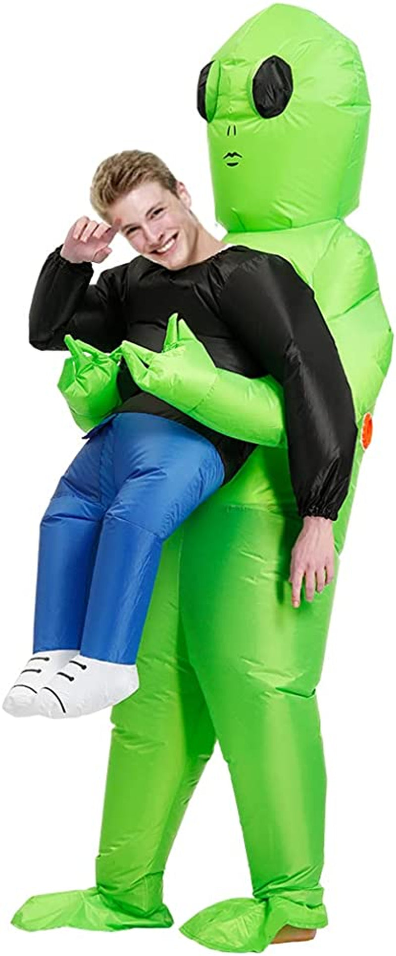 Poptrend Inflatable Alien Costume Inflatable Halloween Costumes Blow up Alien Costume for Halloween, Easter,Christmas…  Poptrend   