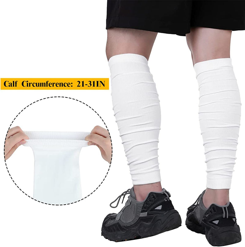 Leg Sleeves for Men Calf Leg Compression Sleeve for Men Youth Adult Running Sports Football Accessories Socks Backplate Sporting Goods > Outdoor Recreation > Winter Sports & Activities American Trends   