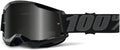 100% Strata 2 Sand Motocross & Mountain Bike Goggles - MX and MTB Racing Protective Eyewear Sporting Goods > Outdoor Recreation > Cycling > Cycling Apparel & Accessories 100% Black Smoke Lens 