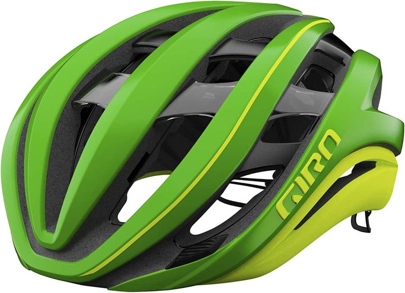 Giro Aether Spherical Adult Road Cycling Helmet Sporting Goods > Outdoor Recreation > Cycling > Cycling Apparel & Accessories > Bicycle Helmets Giro Matte Ano Green/Highlight Yellow (2021) Large (59-63 cm) 