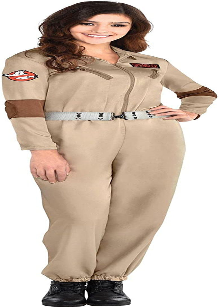 Party City Classic Ghostbusters Halloween Costume for Women, with Badges  amscan   