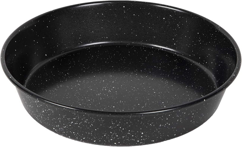 COOK with COLOR Bakeware Non Stick Cake Pan, Speckled 9” round Baking Pan, Cake Baking Pan (Black) Home & Garden > Kitchen & Dining > Cookware & Bakeware COOK WITH COLOR Black 9" Round Baking Pan 