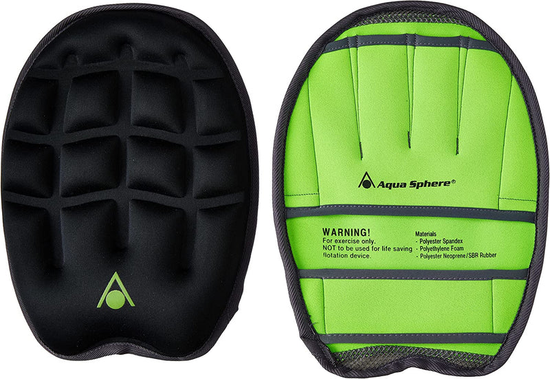 Aqua Sphere Aqua X Training Power Gloves - Black/Green Sporting Goods > Outdoor Recreation > Boating & Water Sports > Swimming > Swim Gloves Aqua Sphere   